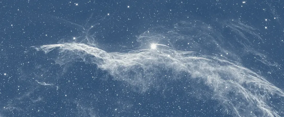 Filament-like structures in the original articles’ nebula photograph.